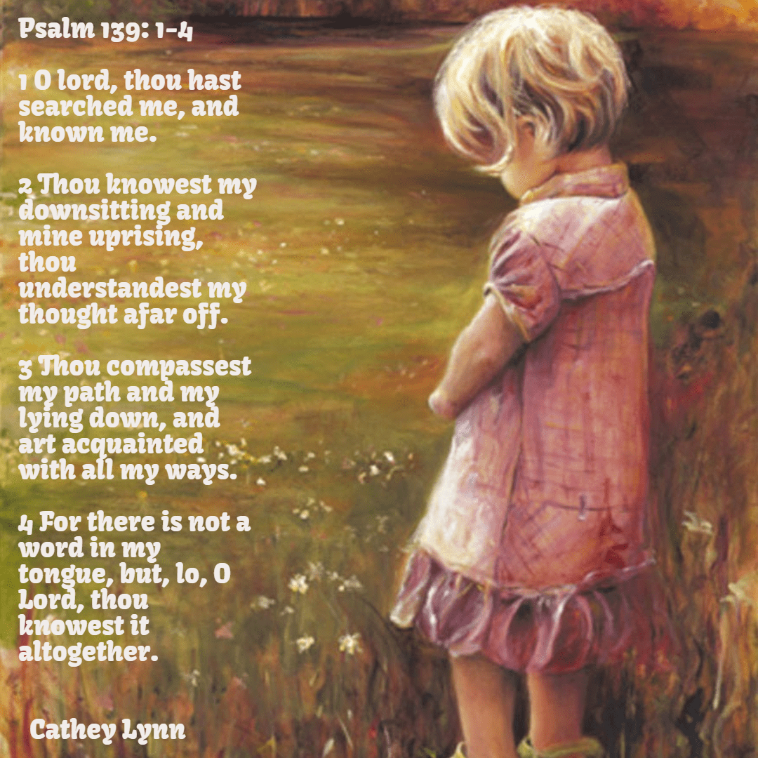 Psalm 139: 1-4 Design 