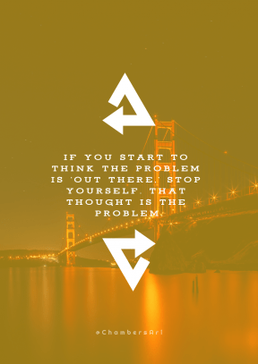 Print Quote Design - #Wording #Saying #Quote #below #tourist #fixed #reflection #Bridge #triangular