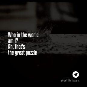 Square design layout - #Saying #Quote #Wording #watertype #fill #social #animal #shape #network