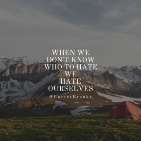 Square design layout - #Saying #Quote #Wording #sky #pitched #A #mountain #hill