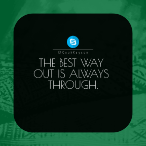 Square design layout - #Saying #Quote #Wording #close #line #button #different #patterned #area