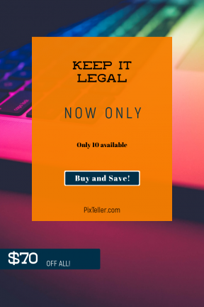 Portrait design template for sales - #banner #businnes #sales #CallToAction #salesbanner #account #man #macbook #shape #square #adult #geometric #shapes #silhouette