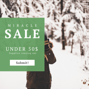 Image design template for sales - #banner #businnes #sales #CallToAction #salesbanner #woman #white #shy #twig #business #hood #bavarium #cover #fur