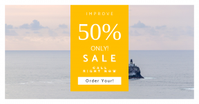 Card design template for sales - #banner #businnes #sales #CallToAction #salesbanner #computer #ocean #pnw #pacific #sea #media
