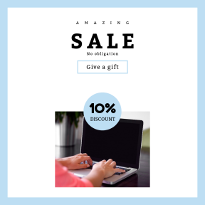 Image design template for sales - #banner #businnes #sales #CallToAction #salesbanner #tech #hand #pro #macbook #freelance