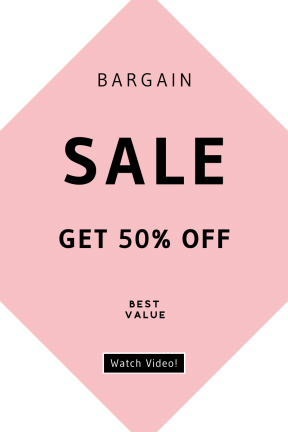 Portrait design template for sales - #banner #businnes #sales #CallToAction #salesbanner
