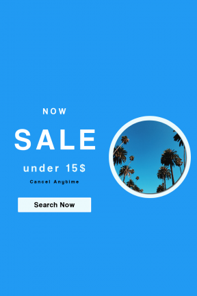 Portrait design template for sales - #banner #businnes #sales #CallToAction #salesbanner #squares #rodeo #palmtree #square #black #green #beverly #multimedia