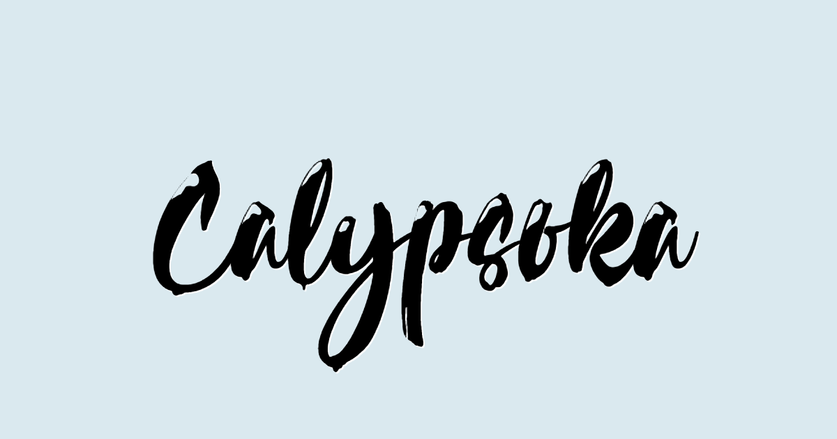 Calypsoka font template