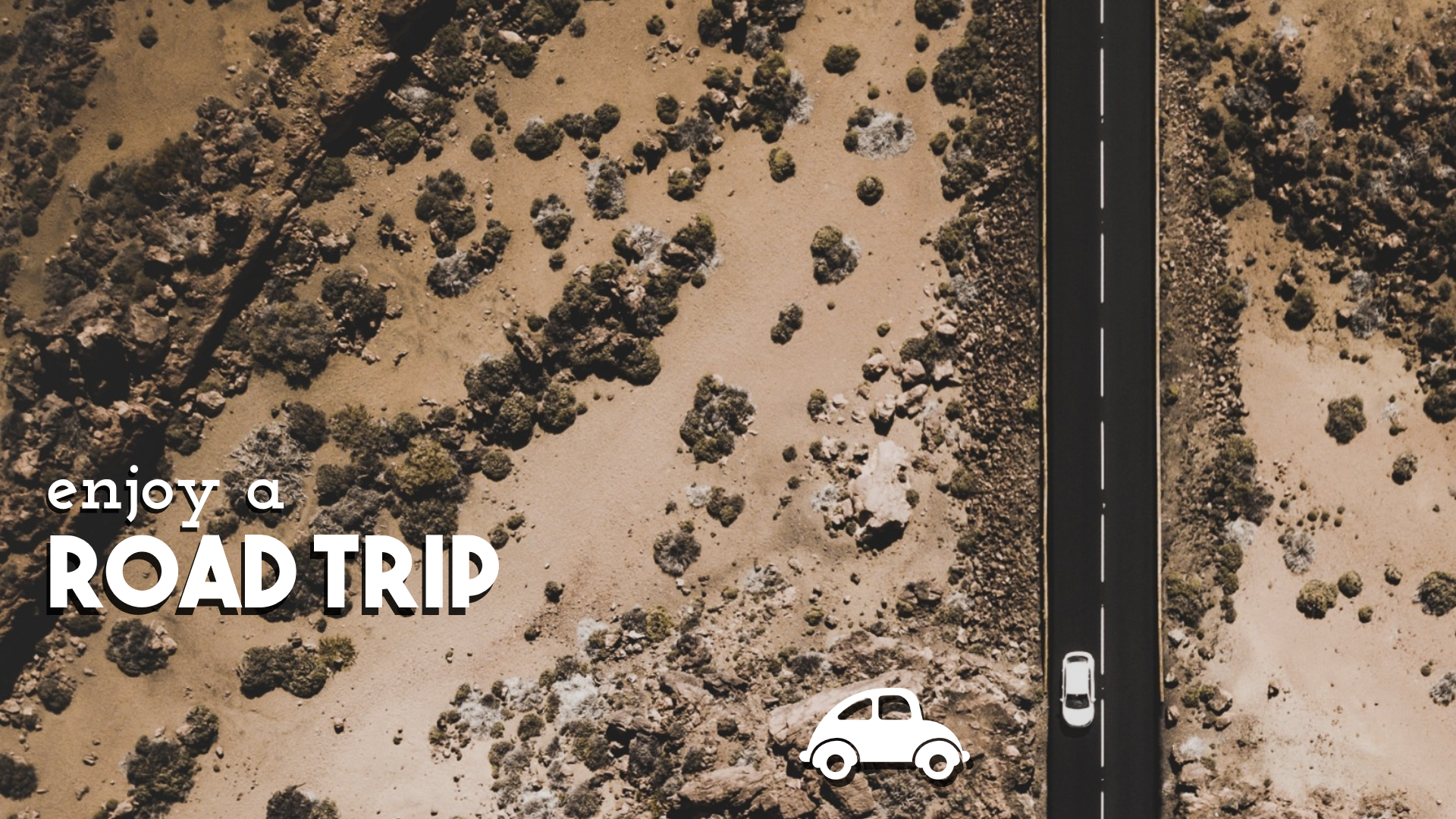 Enjoy a Road Trip #quote #poster Animation  Template 