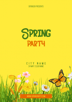 Spring Party #invitation #event