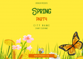 Spring Party #invitation #event