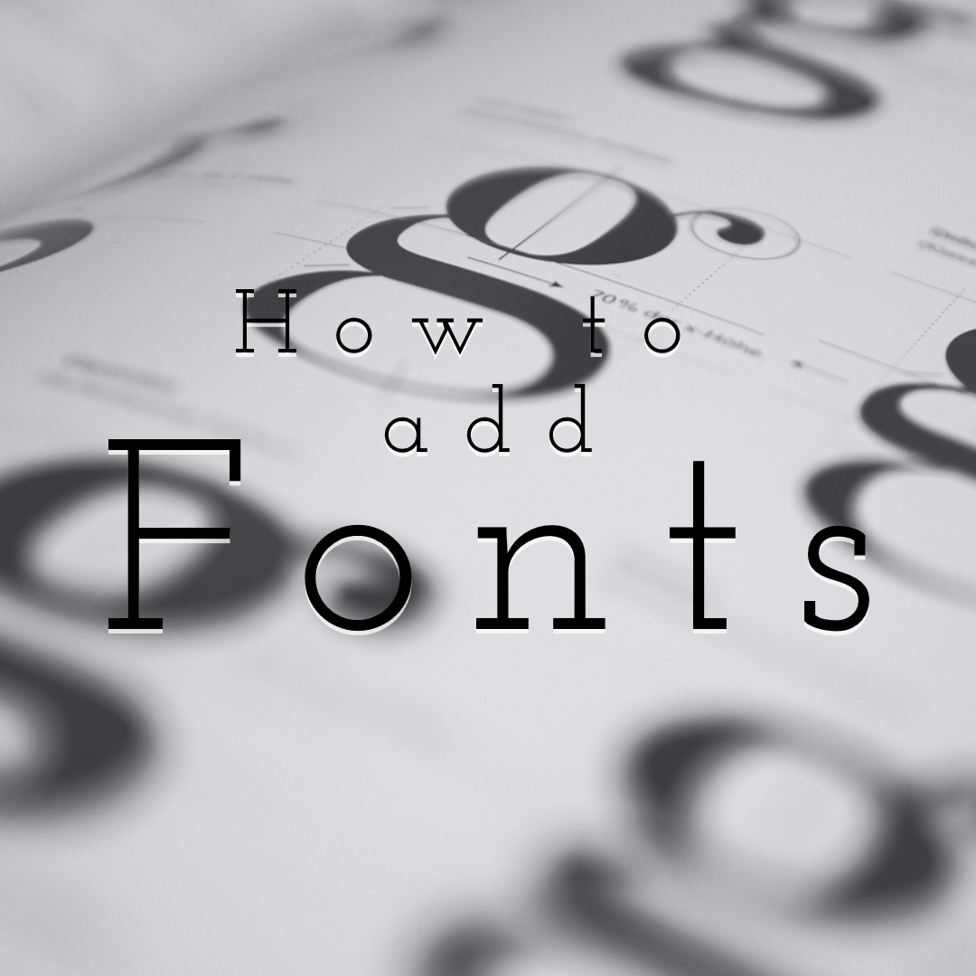 How to Add Your Own Fonts on PixTeller Editor