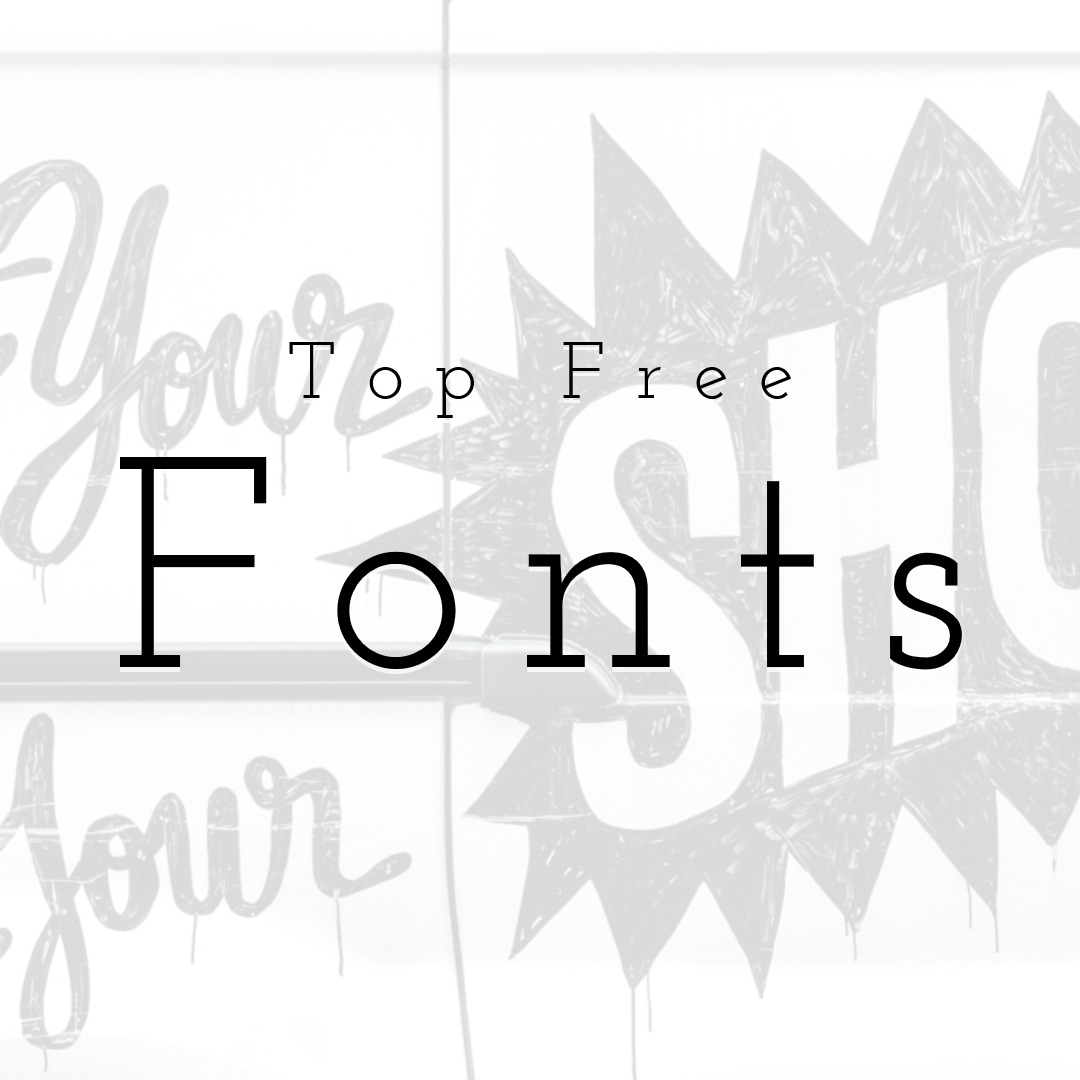 Best Free Fonts for Designers