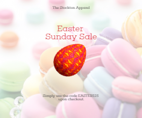 Anniversary Design Template with an Easter Egg Red -  #sale #anniversary #easter