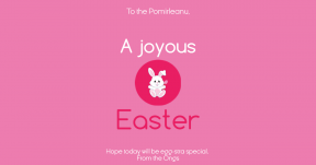 Anniversary Template for Happy Easter -  #anniversary #easter