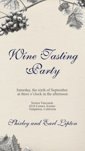 Wine Tasting Party #invitation #party #wine #tasting #winetasting
