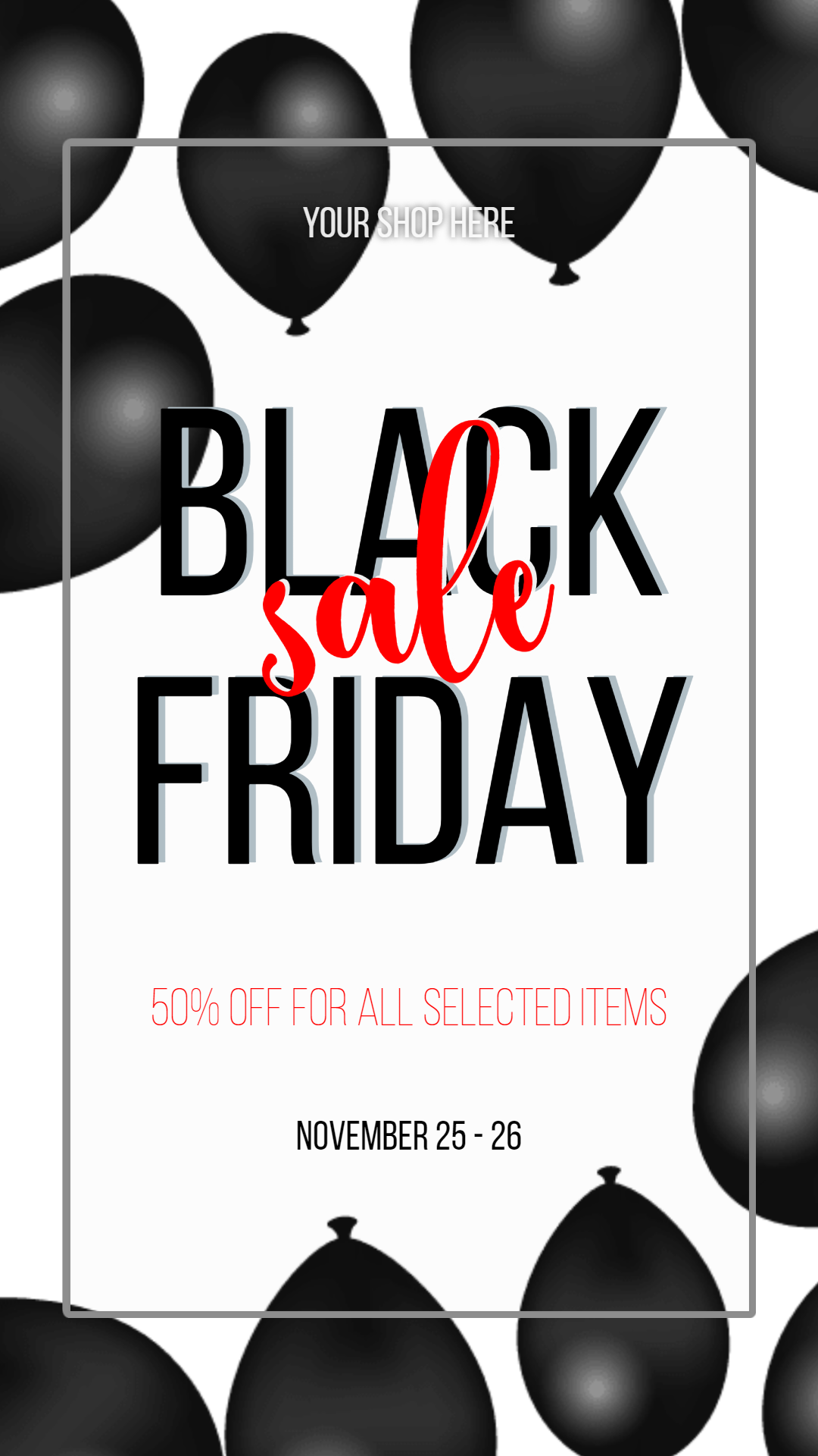 Black Friday #black friday #sale Animation  Template 