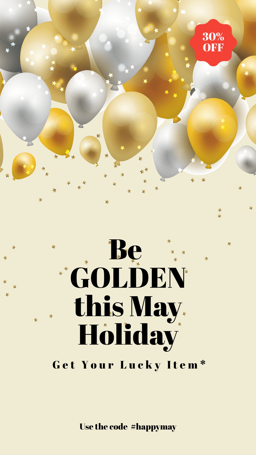 Be Golden this Spring Design  Template 