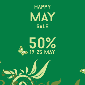 Happy May Sale