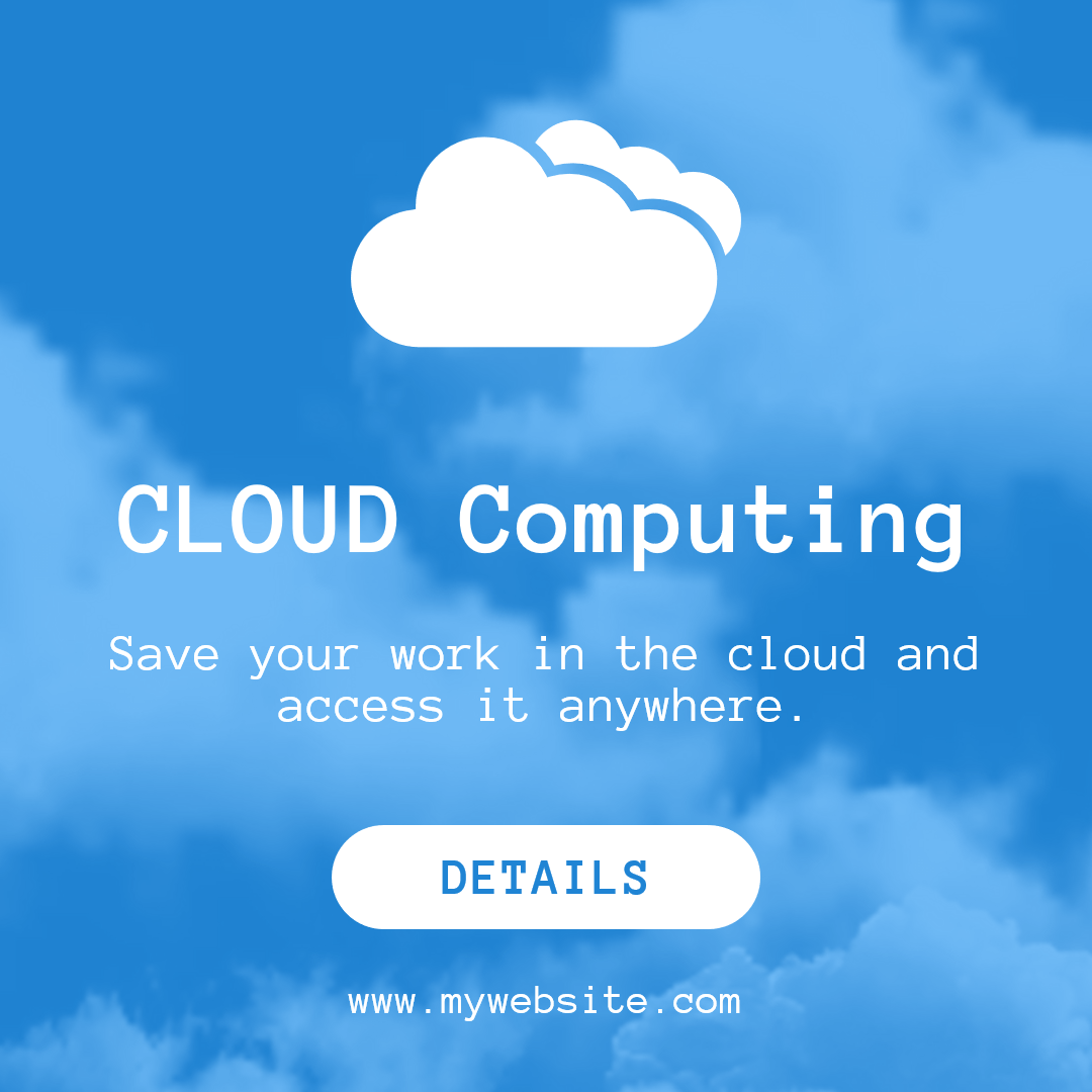 Cloud-Based Software Ad Animation  Template 