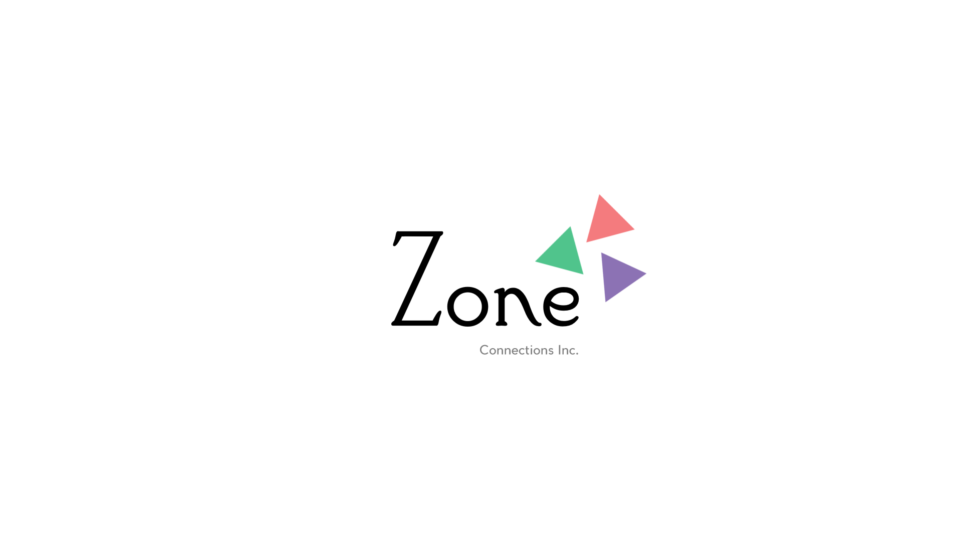 Colorful Triangles Logo You Can Animation  Template 