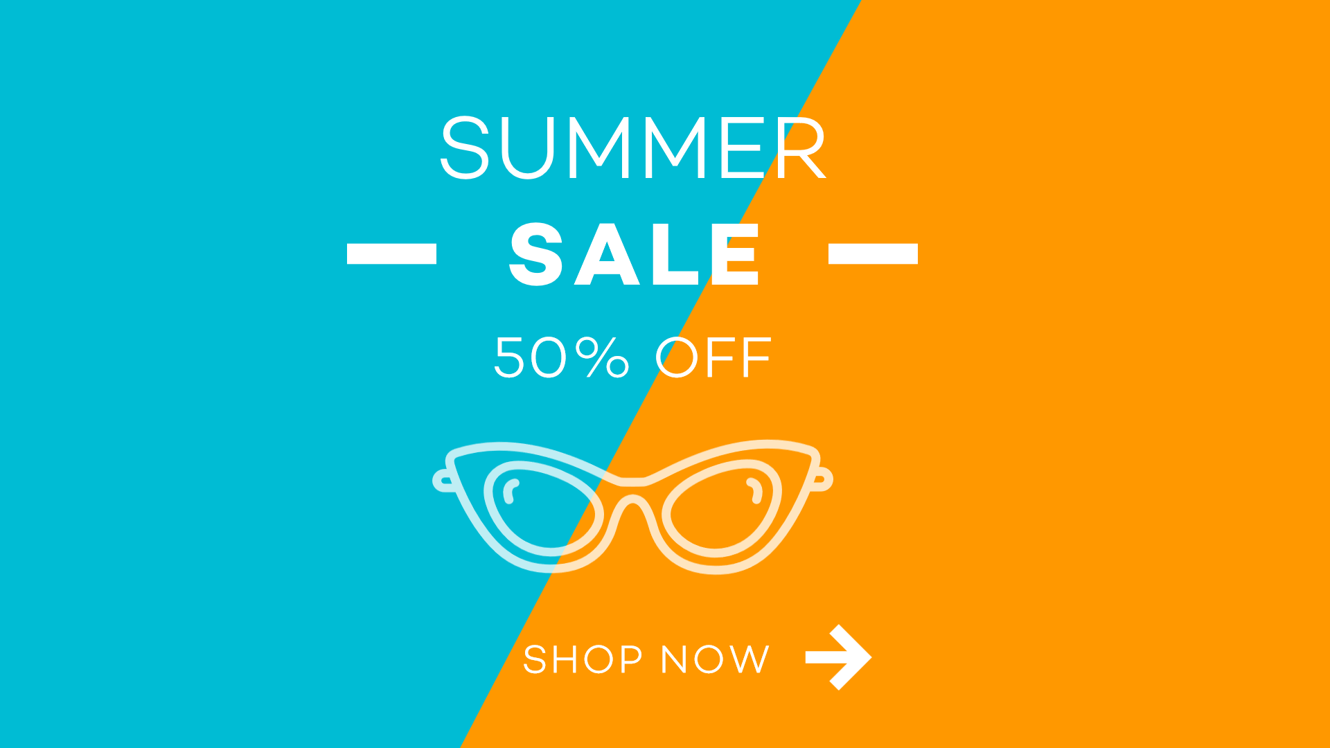 E-commerce Summer Shopping Ad Animation  Template 