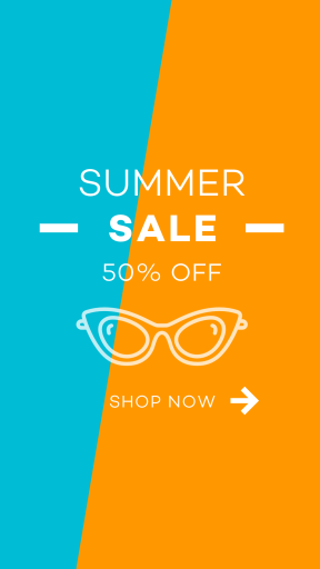 E-commerce Summer Shopping Ad
