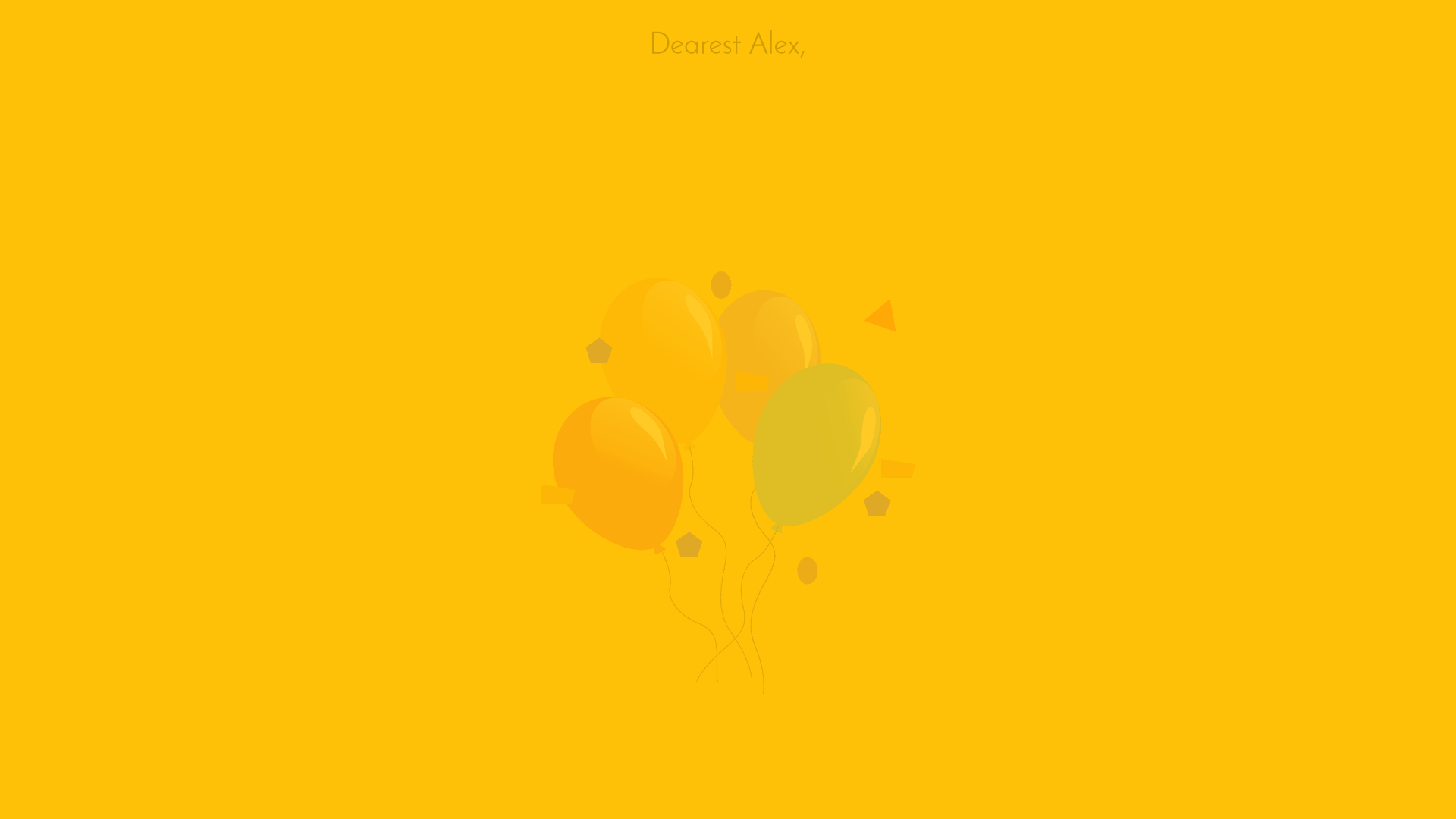 Have A  Happy Birthday Customizble Animation  Template 
