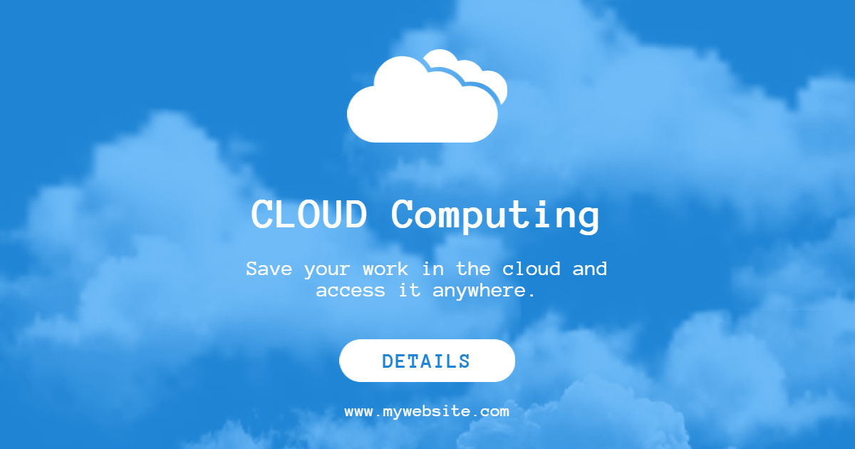 Cloud-Based Software Ad Design  Template 