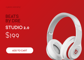 Sales Banner - Beats Headphones