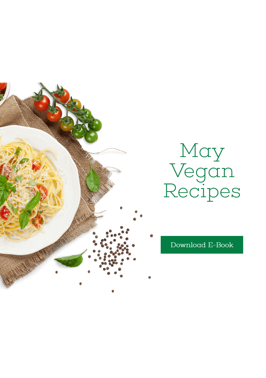 Vegan Recipes - Download E-Book Design  Template 