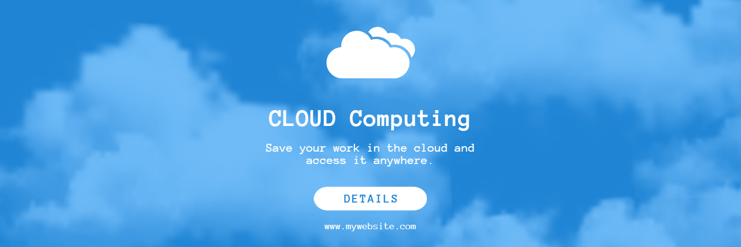 Cloud-Based Software Ad Design  Template 