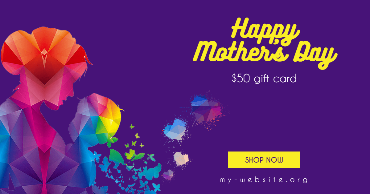 Happy Mother's Day Design  Template 