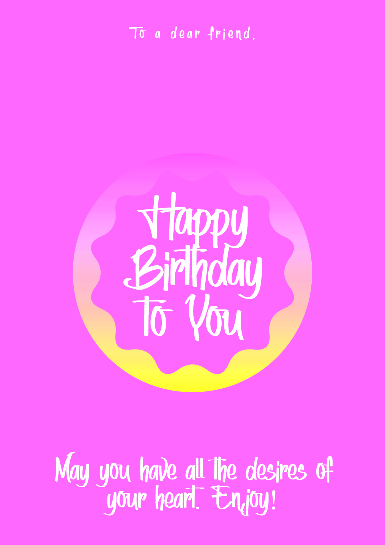 Happy Birthday Graphic for Design  Template 