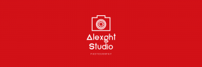 Red Modern Photography Art & Editable Logo