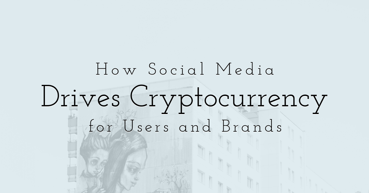 how does social media affect cryptocurrency