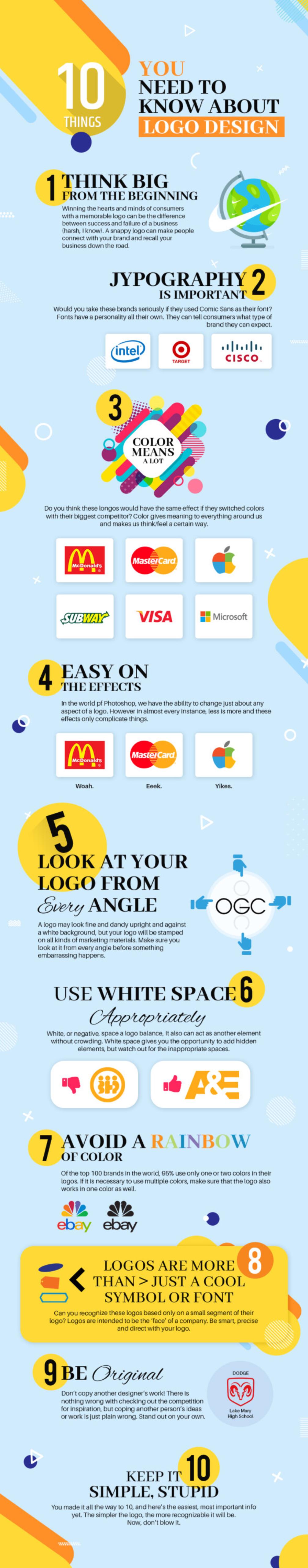 Make your logo appealing to your target audience infographic