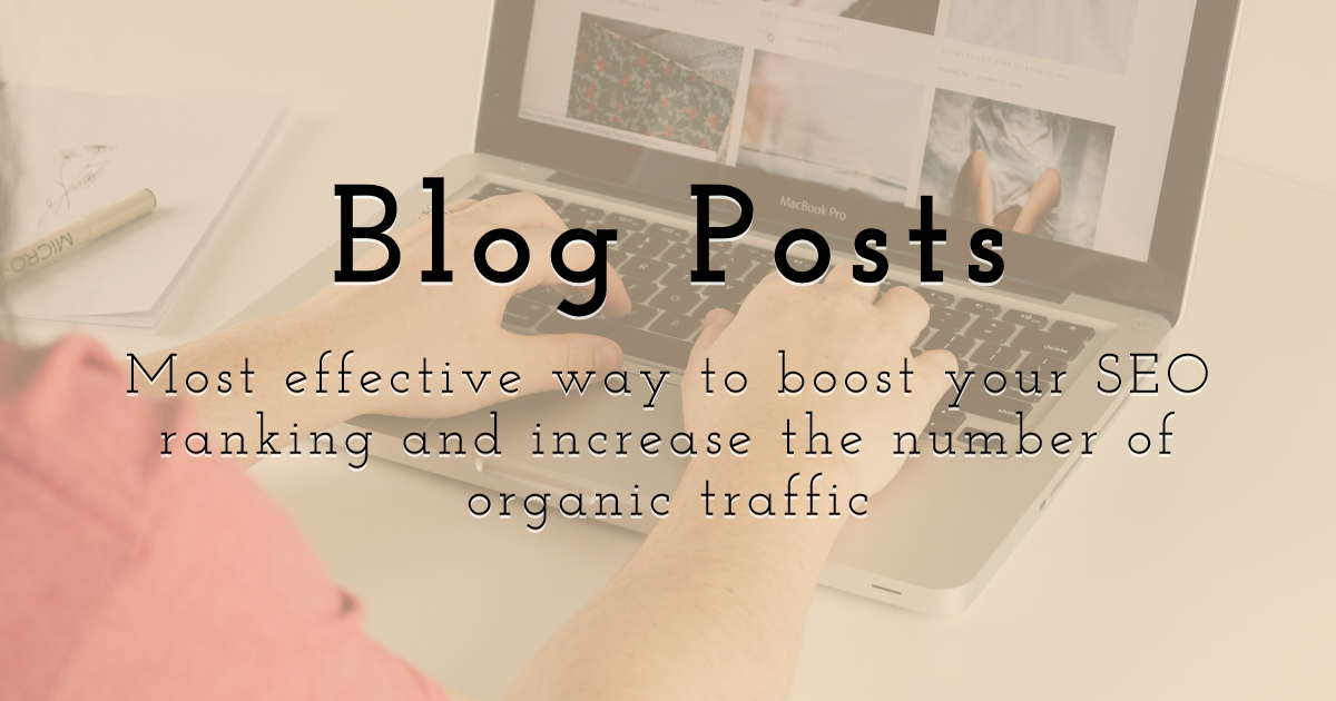 Boost your SEO ranking and increase the number of organic traffic