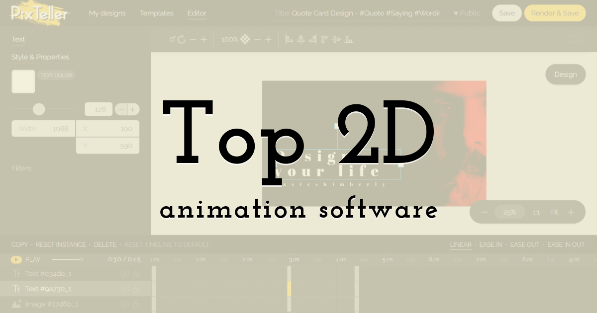 2d animation programs for beginners free