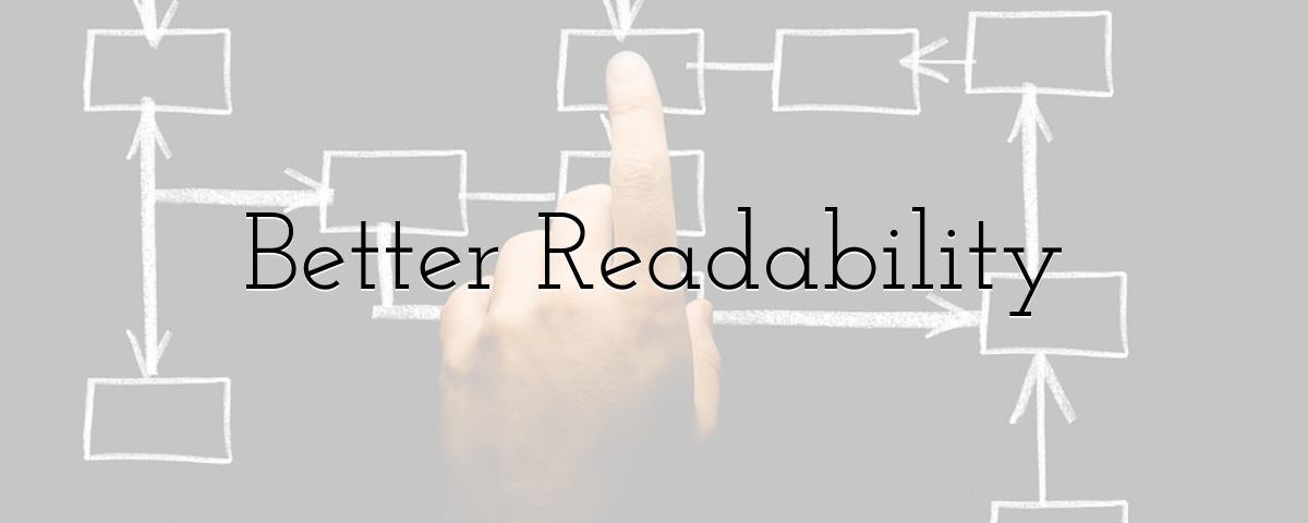 Better Readability