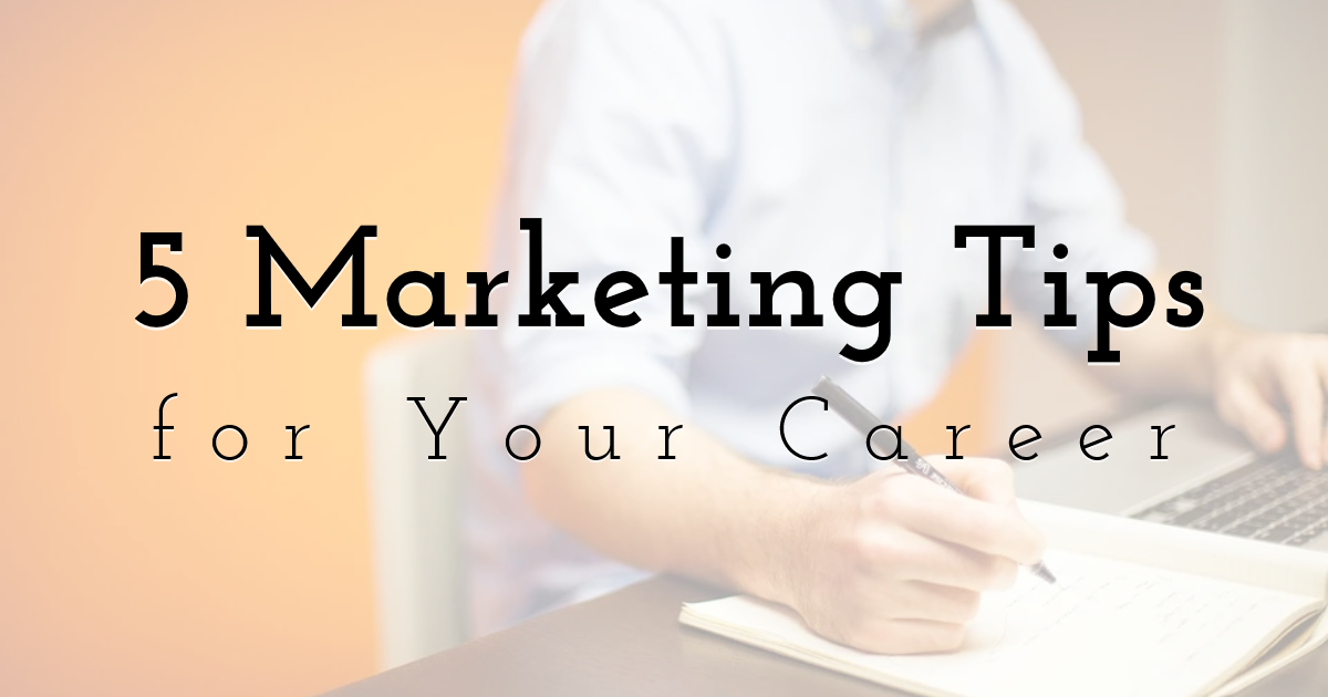 5 Social Media Marketing Tips for Your Career