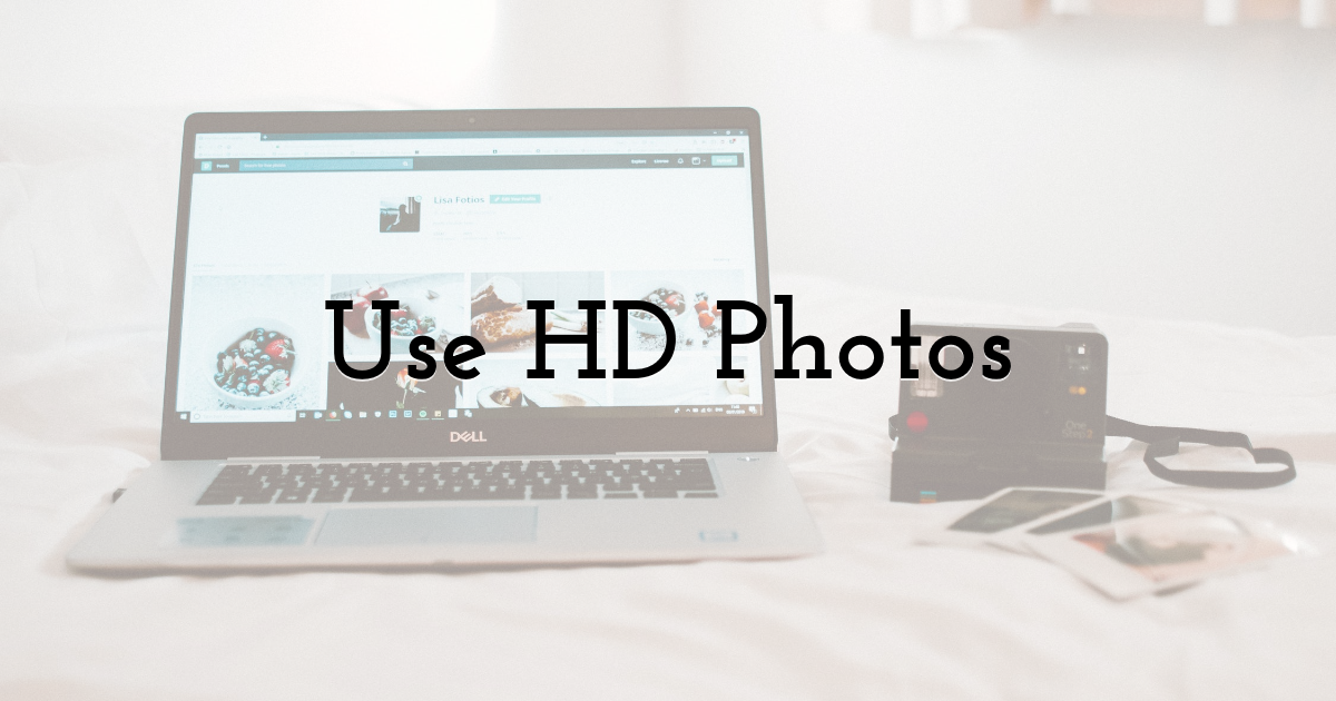 Use HD Photos