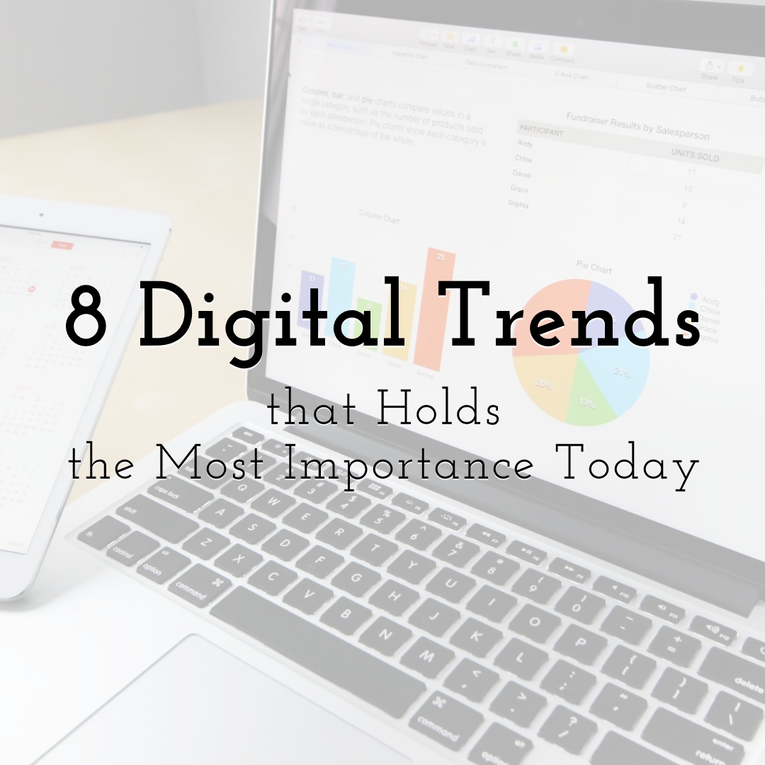 8 Digital Marketing Trends That Holds the Most Importance Today