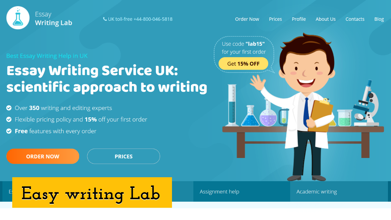 Easy writing Lab Screenshot