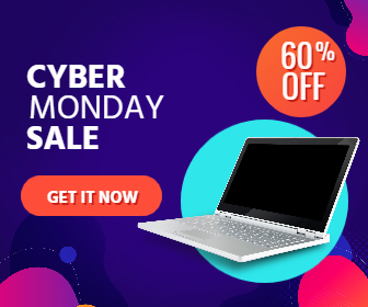 Cyber Monday Sale Animation  Template 