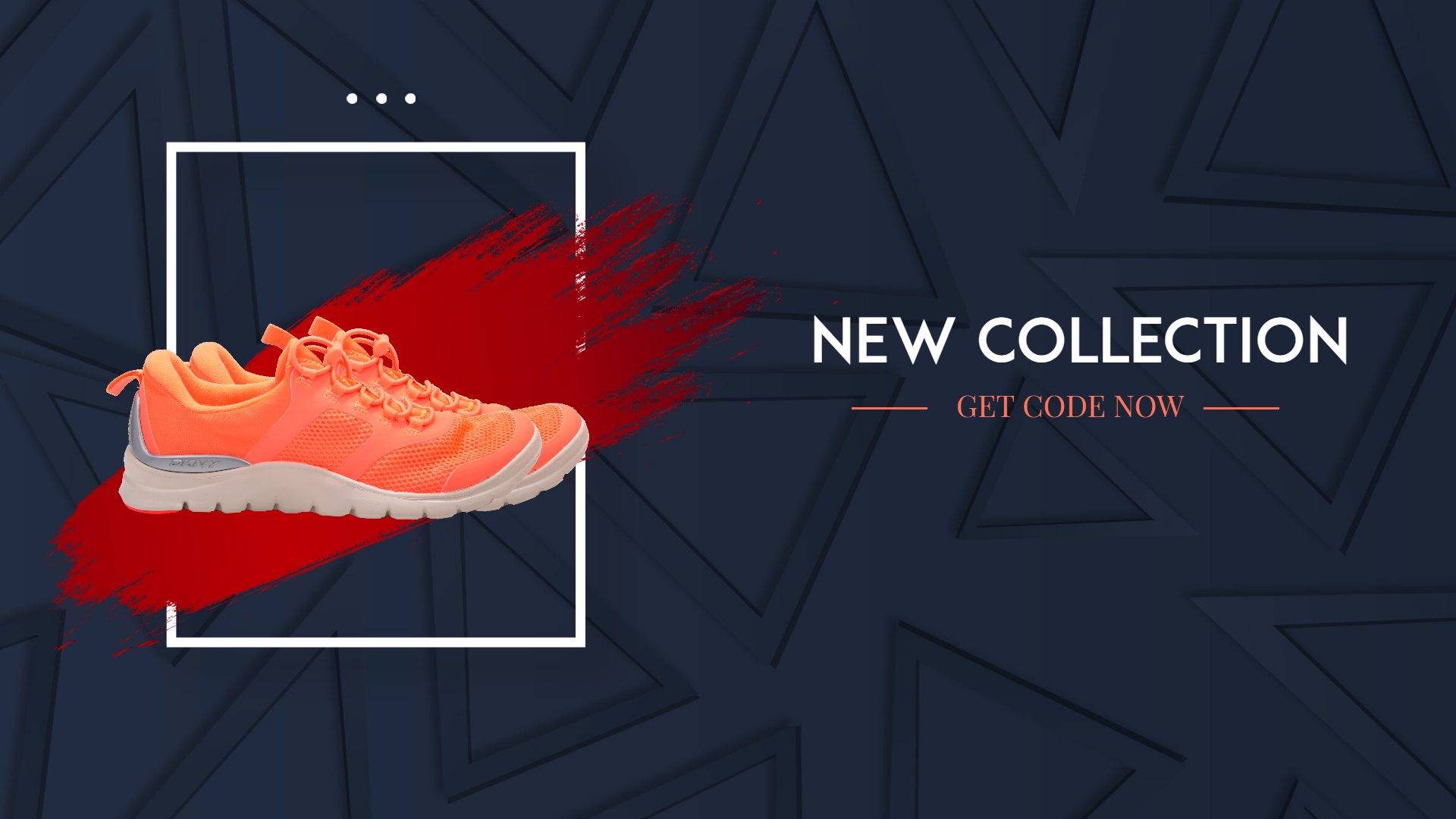 Gym Shoes Sale Banner Design  Template 