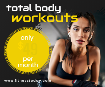 Gym Workout Sales Banner Animation  Template 