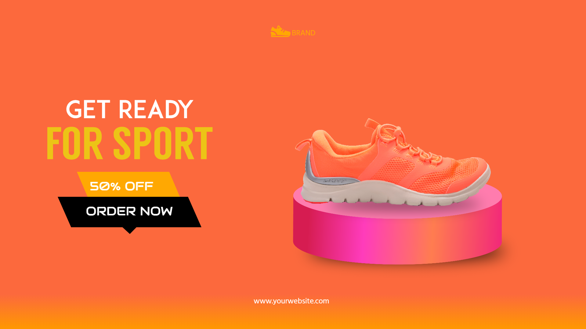 Running Shoes Sales Banner Animation  Template 