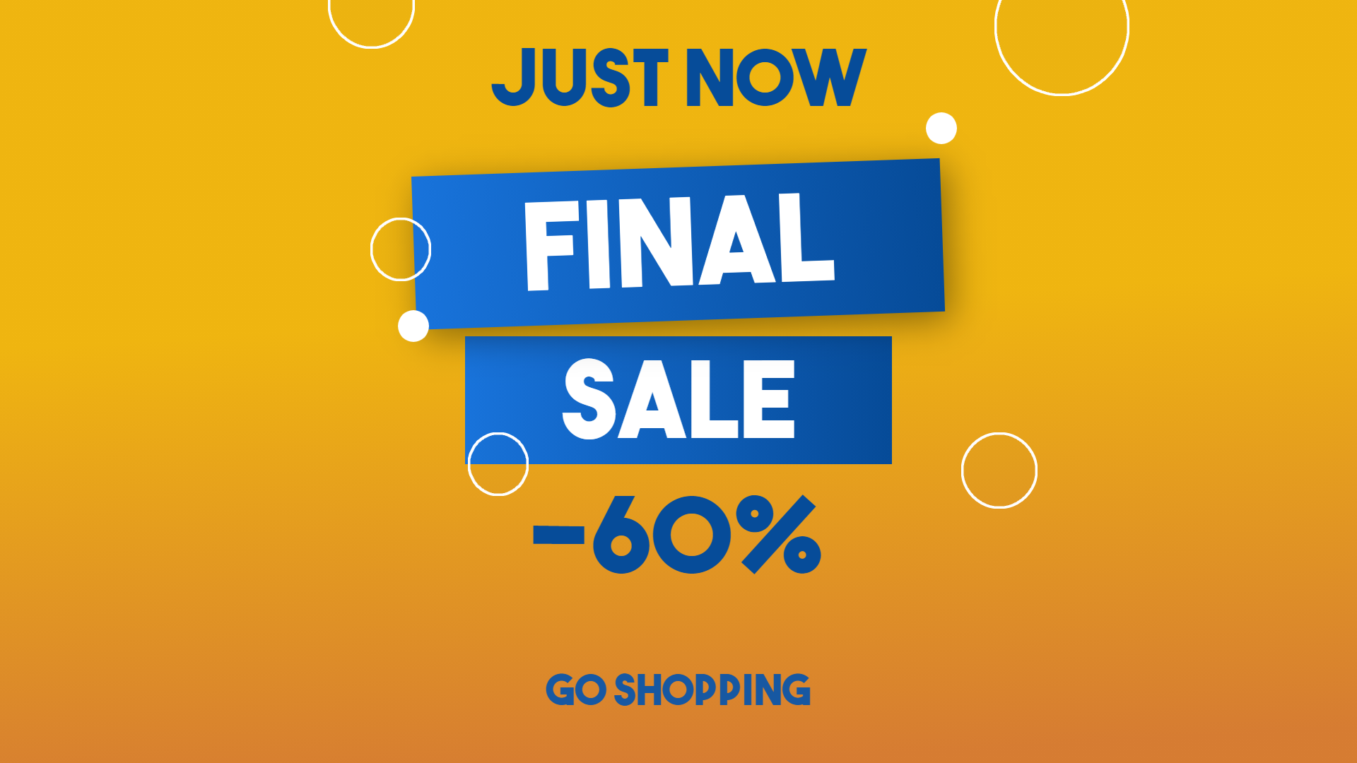 Sale Banner Animation  Template 