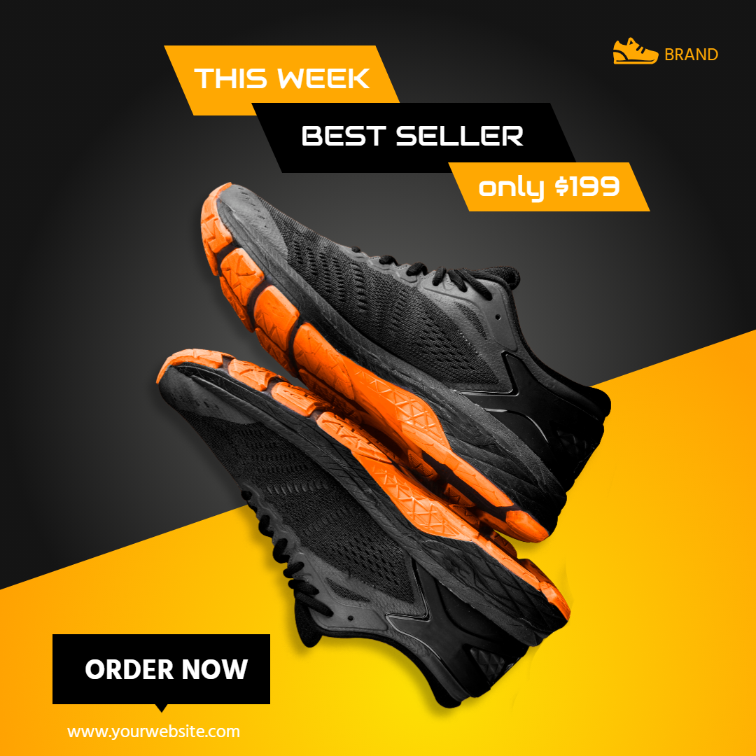 Sport Shoes Sale Banner Animation  Template 